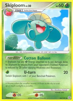 Skiploom #65, Reverse Foil