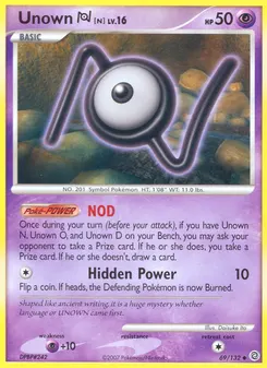 Unown [N] #69, Secret Wonders