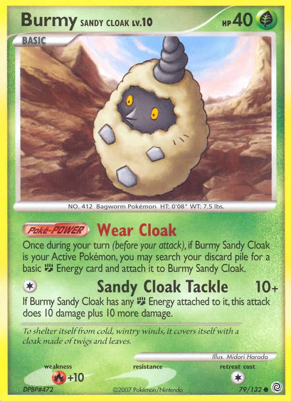 Burmy Sandy Cloak #79, Secret Wonders