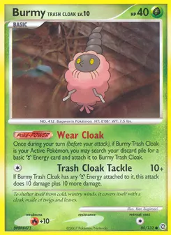 Burmy Trash Cloak #80, Reverse Foil