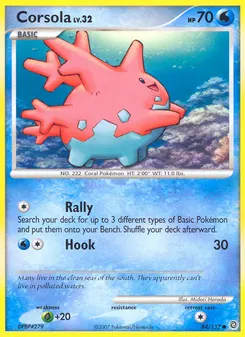 Corsola #84, Reverse Foil