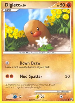 Diglett #85, Reverse Foil