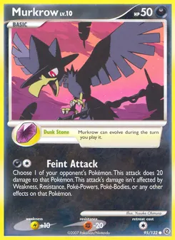 Murkrow #95, Reverse Foil