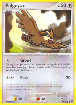 Pidgey #99, Reverse Foil