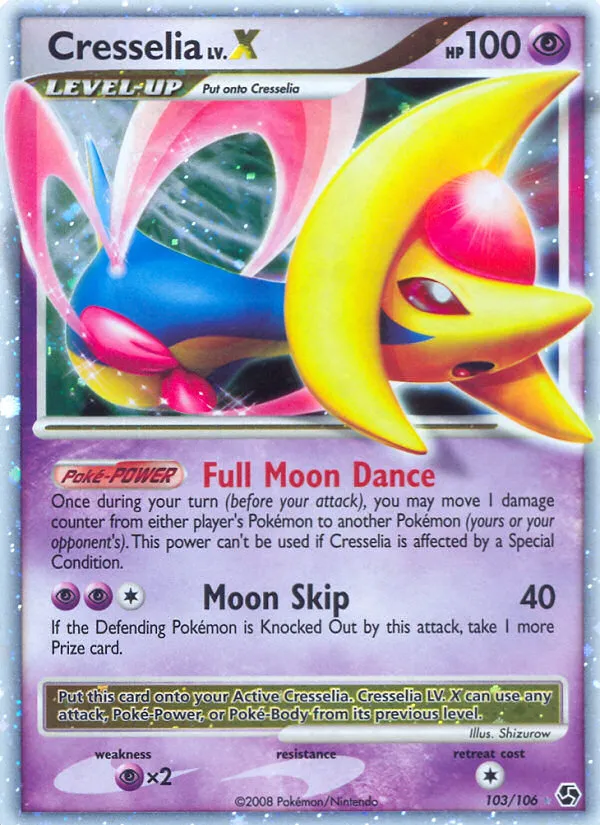 Cresselia LV.X #103, Great Encounters