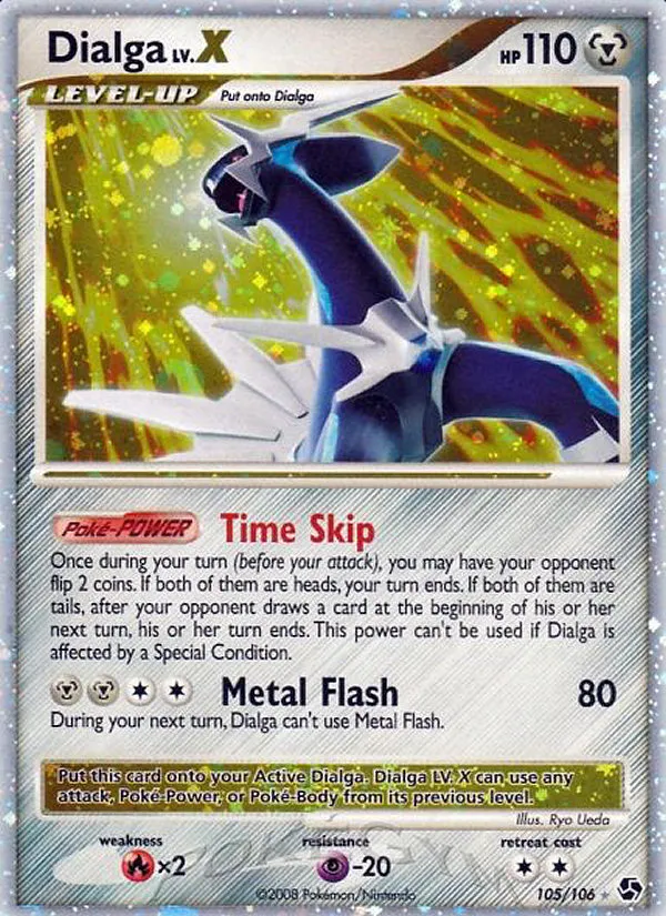 Dialga LV.X #105, Great Encounters