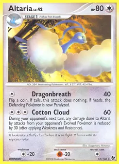 Altaria #12, Reverse Foil