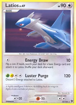 Latios #23, Reverse Foil