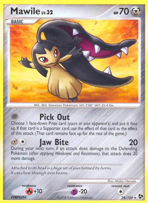 Mawile #24, Great Encounters Reverse Foil