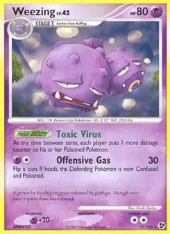 Weezing #31, Reverse Foil