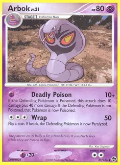 Arbok #33, Reverse Foil