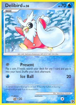 Delibird #36, Reverse Foil