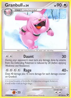 Granbull #39, Reverse Foil