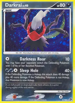 Darkrai #4, Reverse Foil