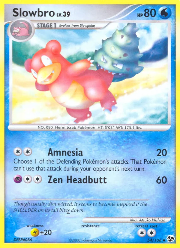 Slowbro #54, Great Encounters Reverse Foil