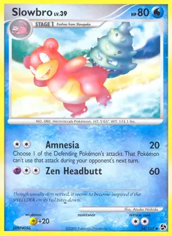 Slowbro #54, Reverse Foil