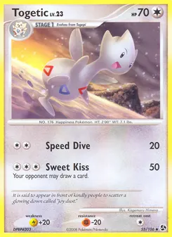 Togetic #55, Reverse Foil