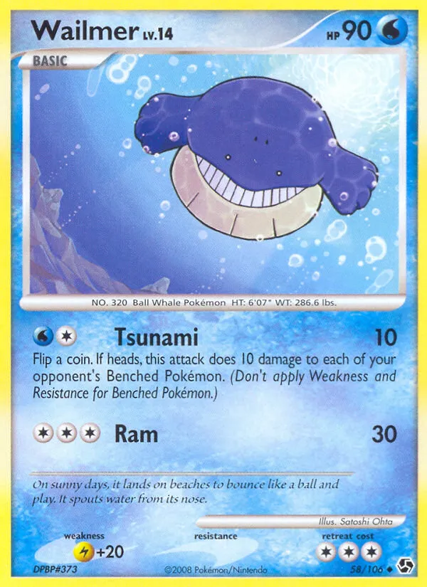 Wailmer #58, Great Encounters