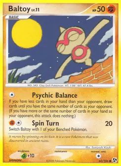Baltoy #60, Reverse Foil