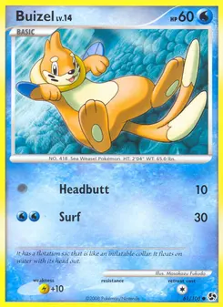 Buizel #61, Pokemon Countdown Calendar