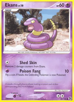 Ekans #66, Reverse Foil