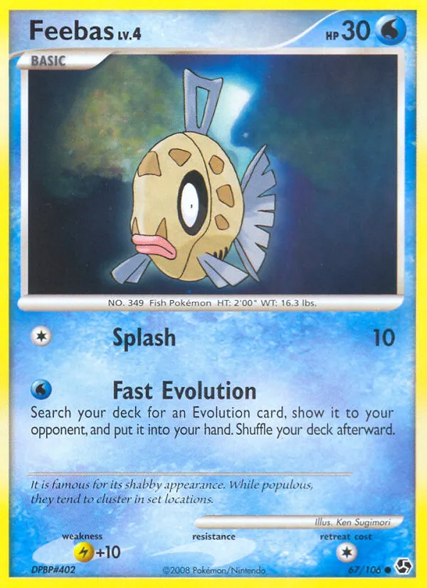 Feebas #67, Great Encounters Reverse Foil