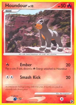 Houndour #69, Reverse Foil