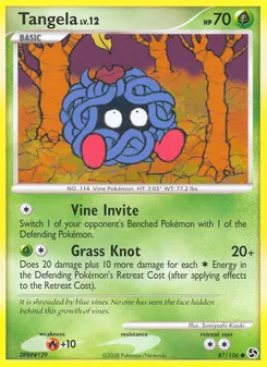 Tangela #87, Reverse Foil