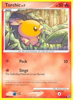 Torchic #89, Reverse Foil