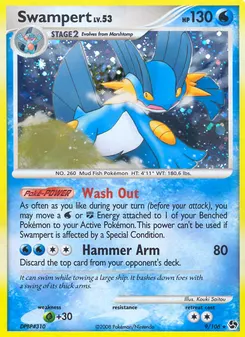 Swampert #9, Reverse Foil