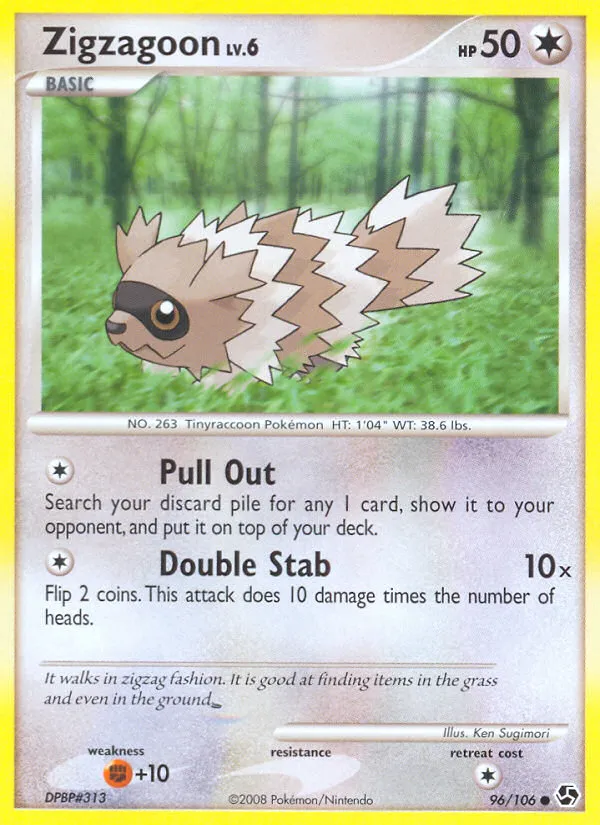Zigzagoon #96, Great Encounters