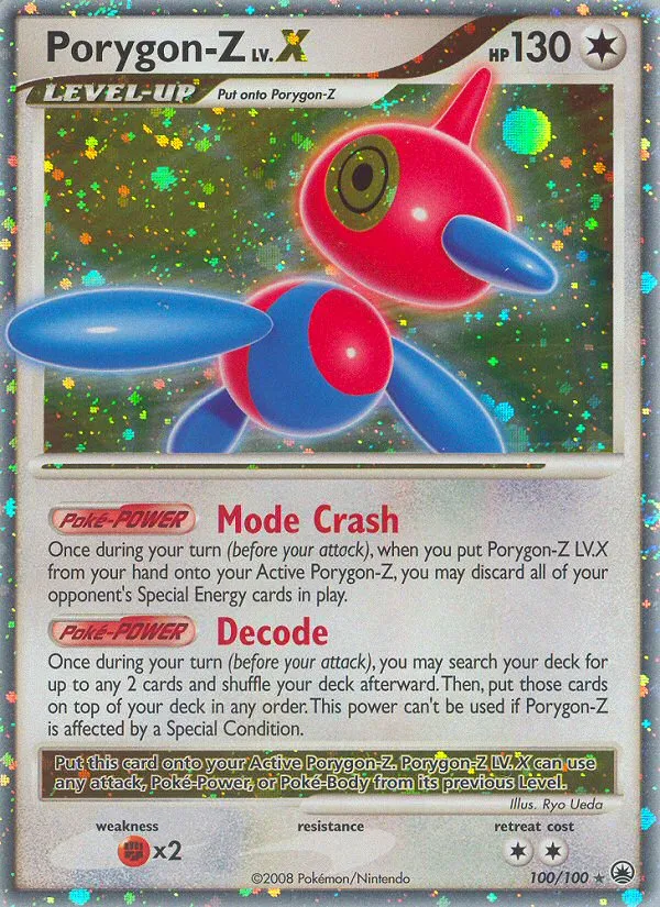 Porygon-Z LV.X #100, Majestic Dawn