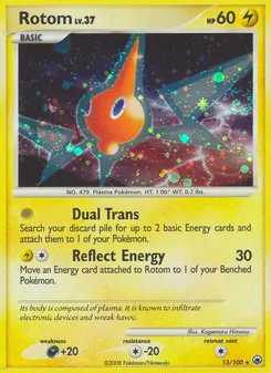 Rotom #13, Reverse Foil