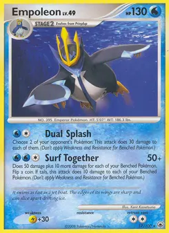 Empoleon #17, Reverse Foil
