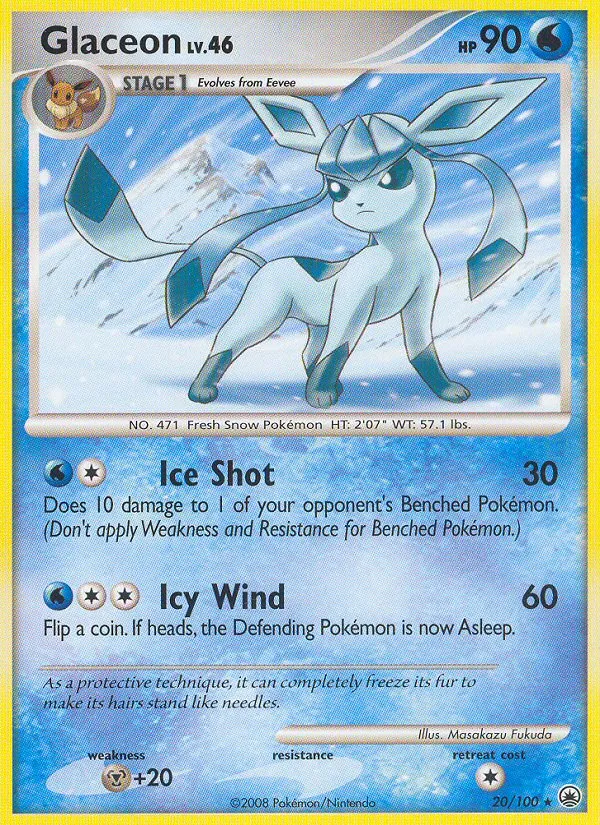 Glaceon #20, Majestic Dawn Cosmos