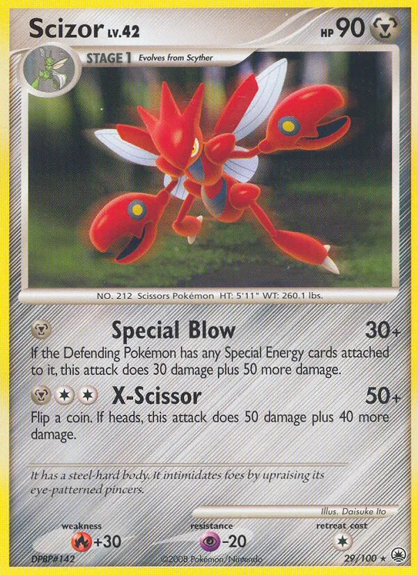 Scizor #29, Majestic Dawn