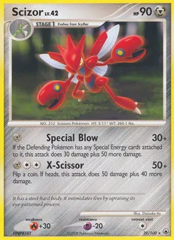 Scizor #29, Reverse Foil
