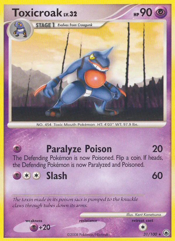 Toxicroak #31, Majestic Dawn