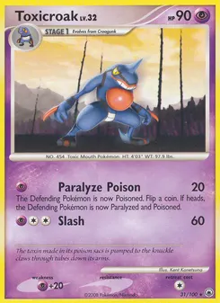 Toxicroak #31, Reverse Foil