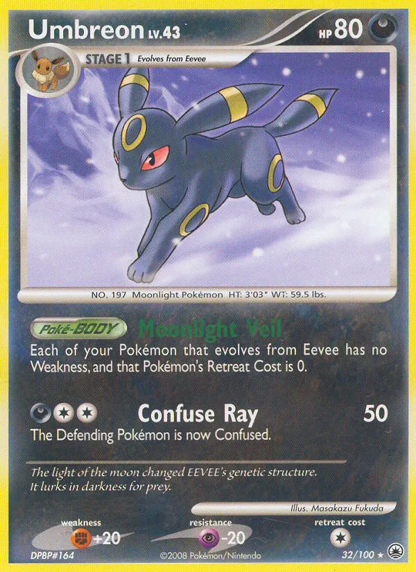 Umbreon #32, Majestic Dawn