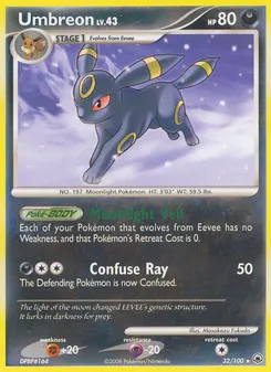 Umbreon #32, Reverse Foil