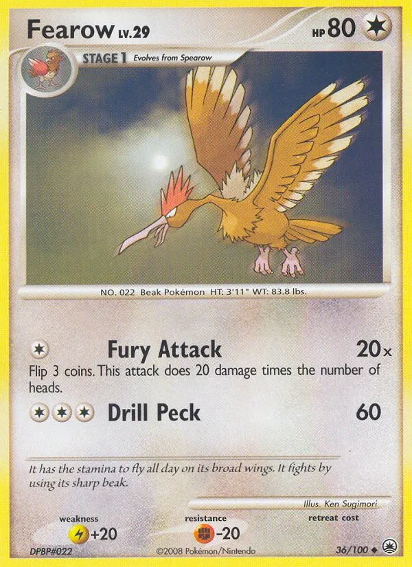 Fearow #36, Majestic Dawn