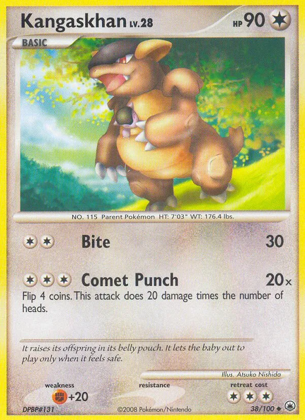Kangaskhan #38, Majestic Dawn