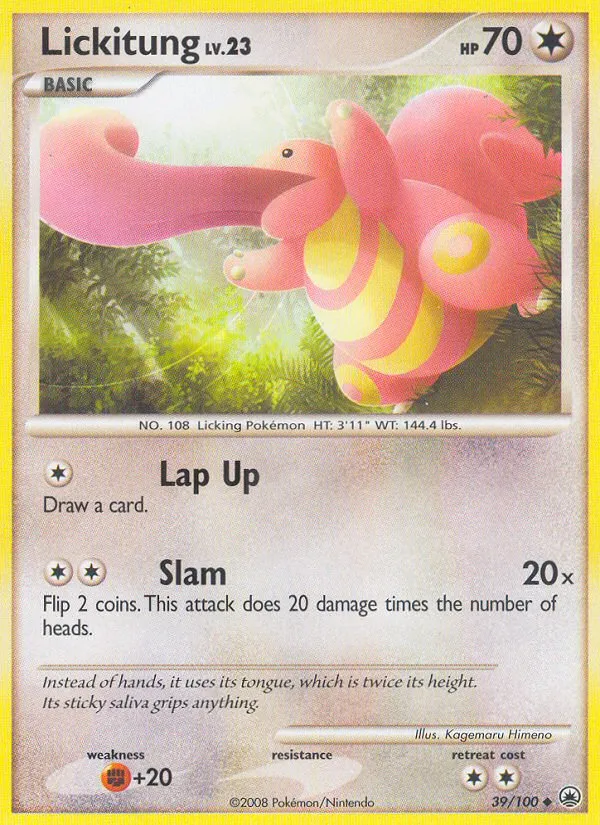 Lickitung #39, Majestic Dawn