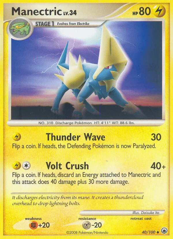 Manectric #40, Majestic Dawn