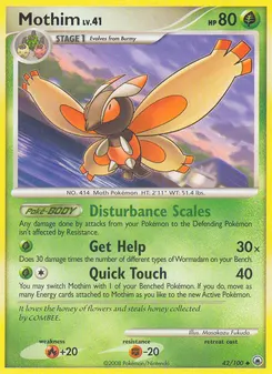 Mothim #42, Prerelease