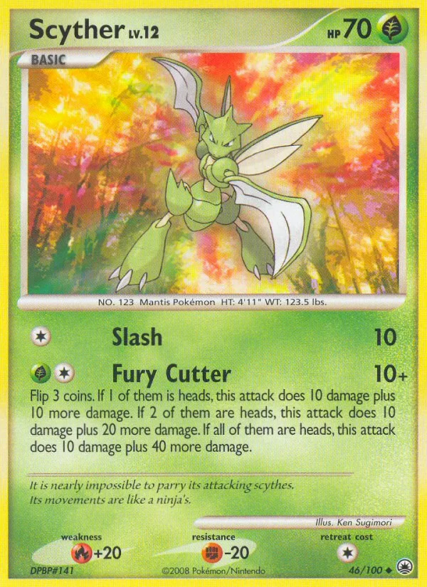 Scyther #46, Majestic Dawn