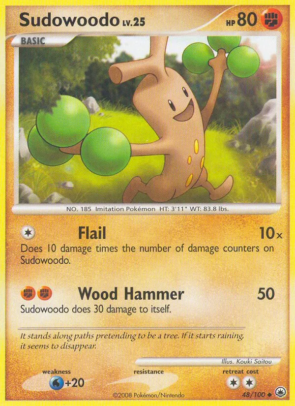 Sudowoodo #48, Majestic Dawn