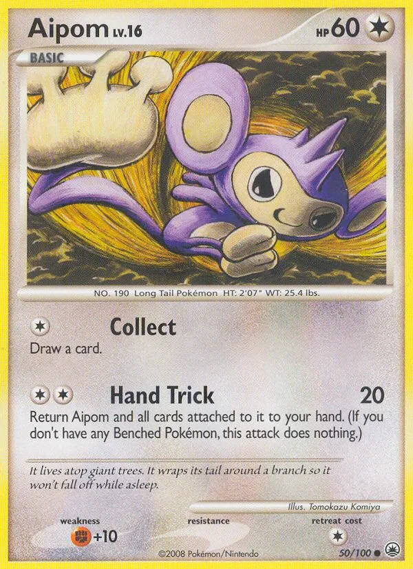 Aipom #50, Majestic Dawn
