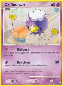 Drifloon #61, Reverse Foil